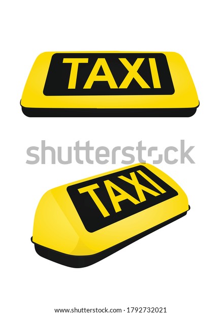 Panneau De Taxi LED Magnétique 12V - Pour Toit De Voiture - Lumière Jaune Ou Blanche, étanche - Alimentation Allume-cigare - Sécurité Et Visibilité