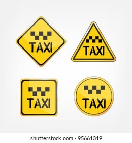 Taxi signs