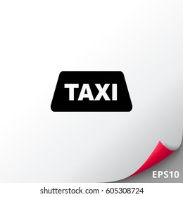 Taxi simple icon