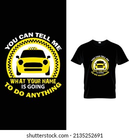 taxi t shirt design vector