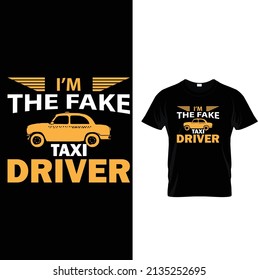 taxi t shirt design vector