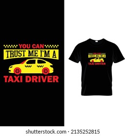 taxi t shirt design vector