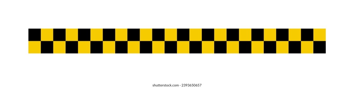 Taxi Tape. Flat, Taxi ribbon, Taxi icon. Vector icon svg
