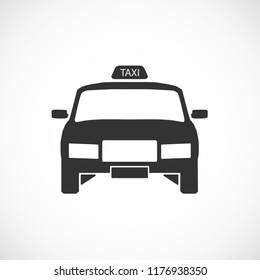Taxi vector icon 10 eps