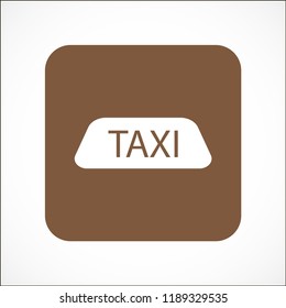Taxi vector icon 10 eps