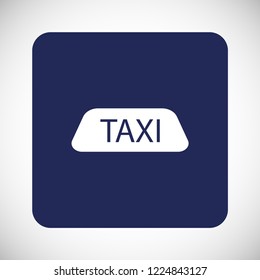 Taxi vector icon 10 eps