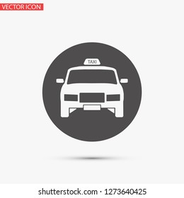 Taxi vector icon 10 eps