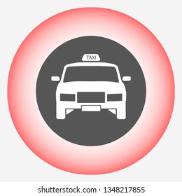 Taxi vector icon 10 eps
