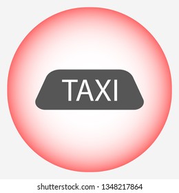Taxi vector icon 10 eps