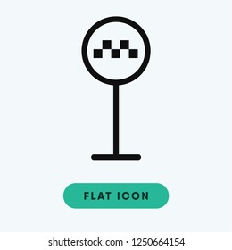Taxi  vector icon