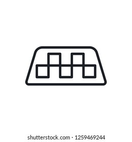 taxi vector icon