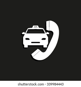 taxi - vector icon