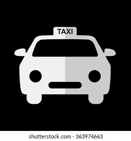 taxi  -  vector icon