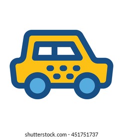Taxi Vector Icon
