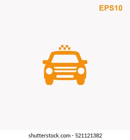 Taxi vector icon