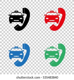 taxi  - vector icon