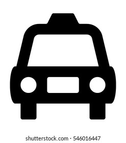 Taxi Vector Icon