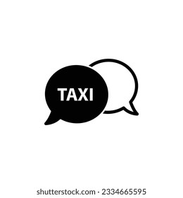  taxi vector icon cab symbol