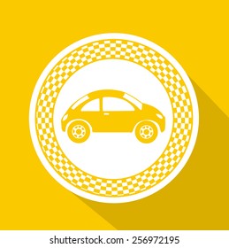 Taxi, Vector illustration
