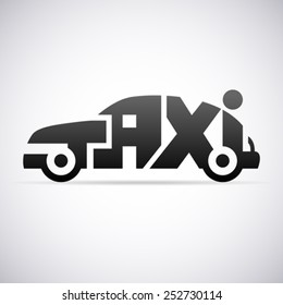 Taxi Vector Logo Template