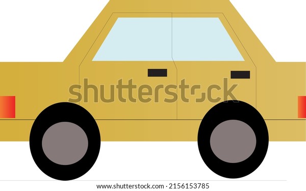 The taxi\
vehicle is yellow like in the\
cartoon.
