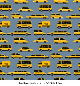 Taxi yellow car isolated background