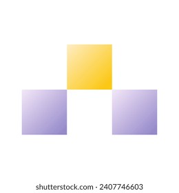 Taxicab checkers sign flat gradient two-color ui icon. Traditional taxi symbol. Cab in city. Simple filled pictogram. GUI, UX design for mobile application. Vector isolated RGB illustration