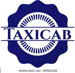 Taxicab mit jean-Struktur