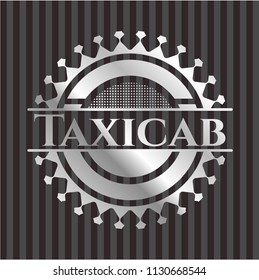 Taxicab silver emblem