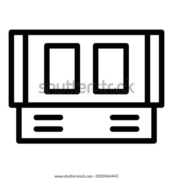 Taximeter driver icon.\
Outline Taximeter driver vector icon for web design isolated on\
white background