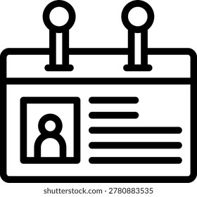 Taxpayer ID Vector Design Icon Style