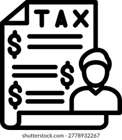 Taxpayer Rights Vector Design Icon Style