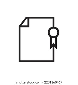 taxt document icon sign symbol. vector illustration on white background.