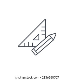 taylor ruler icons  symbol vector elements for infographic web