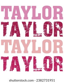 Tipografía de Taylor,T-Shirt,Svg,Circuit,Silhouette,Archivo de corte Svg,Retro,Diseño,Uso comercial


