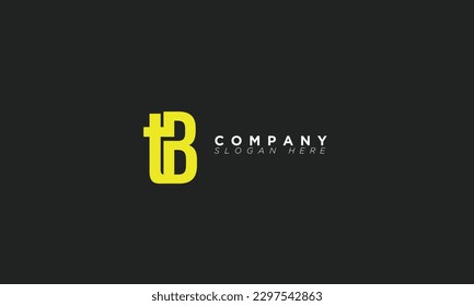 TB Alphabet letters Initials Monogram logo BT, T and B