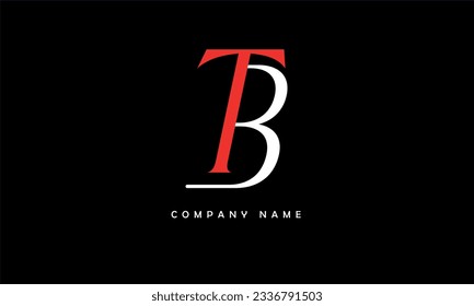 TB, BT Abstract Letters Logo Monogram