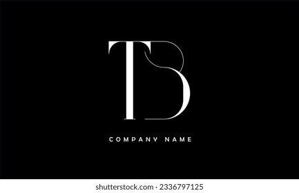 TB, BT Abstract Letters Logo Monogram