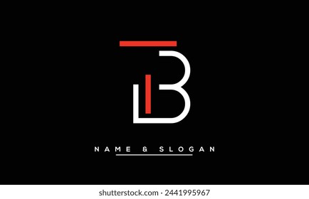 TB, BT Abstract Letters Logo Monogram
