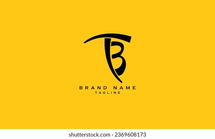 TB, BT, T3, 3T, Abstract initial monogram letter alphabet logo design