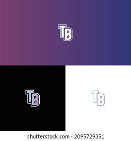TB Esport Gaming Initial Logo Design