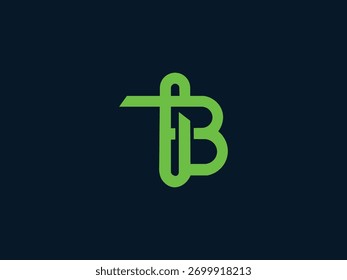 Design-Logo für TB-Symbol