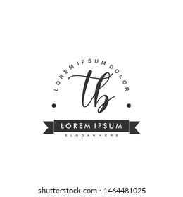 TB Initial beauty monogram logo vector
