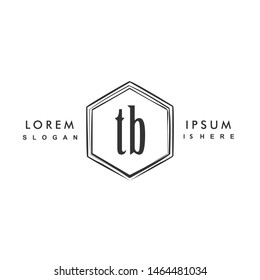 TB Initial beauty monogram logo vector