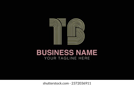 TB initial logo | initial based abstract modern minimal creative logo, vector template image. luxury logotype , real estate homie . typography . initials 