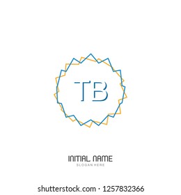 TB Initial logo template vector