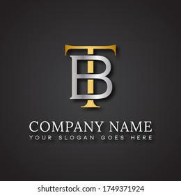TB Initial Simple Unique Icon Symbol Logo For Business Industry