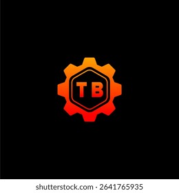 TB Initials Tech Logo Vector Art Icons and Graphics