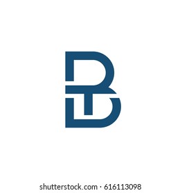 TB letter initial logo design