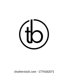 Tb Letter Logo Design Premium Stock Vector (Royalty Free) 1774182071